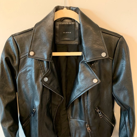 Eloise Faux Leather Jacket - Picture 1 of 4
